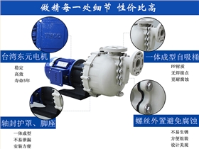 耐酸堿自吸泵結構圖片
